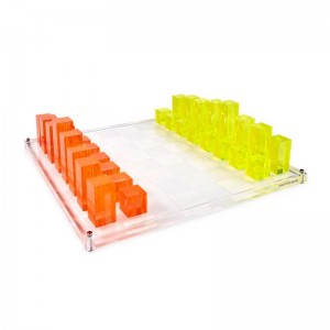 Горещи деца и възрастни Acrylic Chess Set