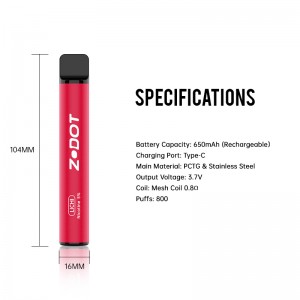 800 пулса за еднократна употреба