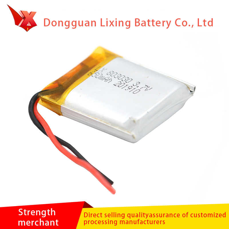 Производителят доставя 803030-650mAh 3.7V ултра-тънки литиеви батерии, специална батерия за продукти за WALKMAN и възрастните