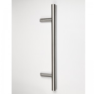 SS-038 Тежка търговска търговска степен-304 от неръждаема стомана натискане на дръжка на вратата на вратата, отместване на вратата, с...