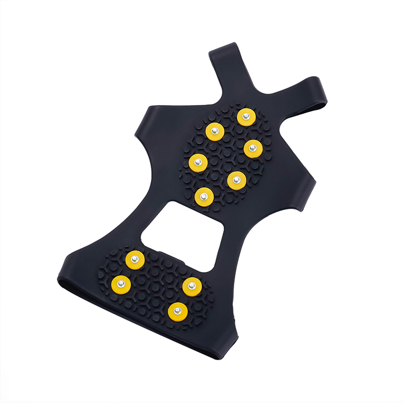 Silicone No-Slip Clats Crampon шипове с 5-зъби за катерене 5-зъби
