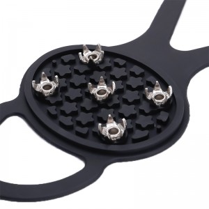 Персонализирани черни силиконови ледени покрития без приплъзване, за катерене