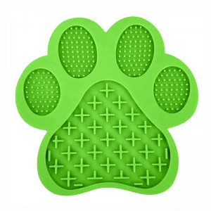 Силиконови лизани подложки с вторични пунктове за домашни любимци кучета