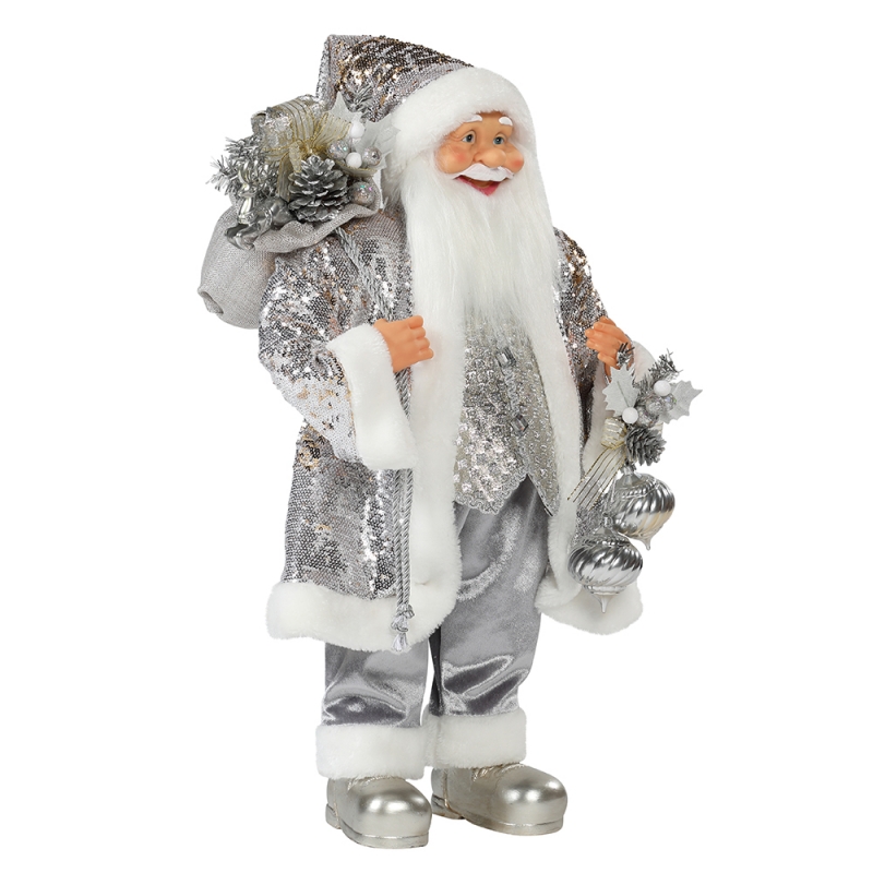 30 ~ 110cm Коледна стояща Santa Claus украсяващ декорация фестивал празник фигурка колекция традиционен xmas