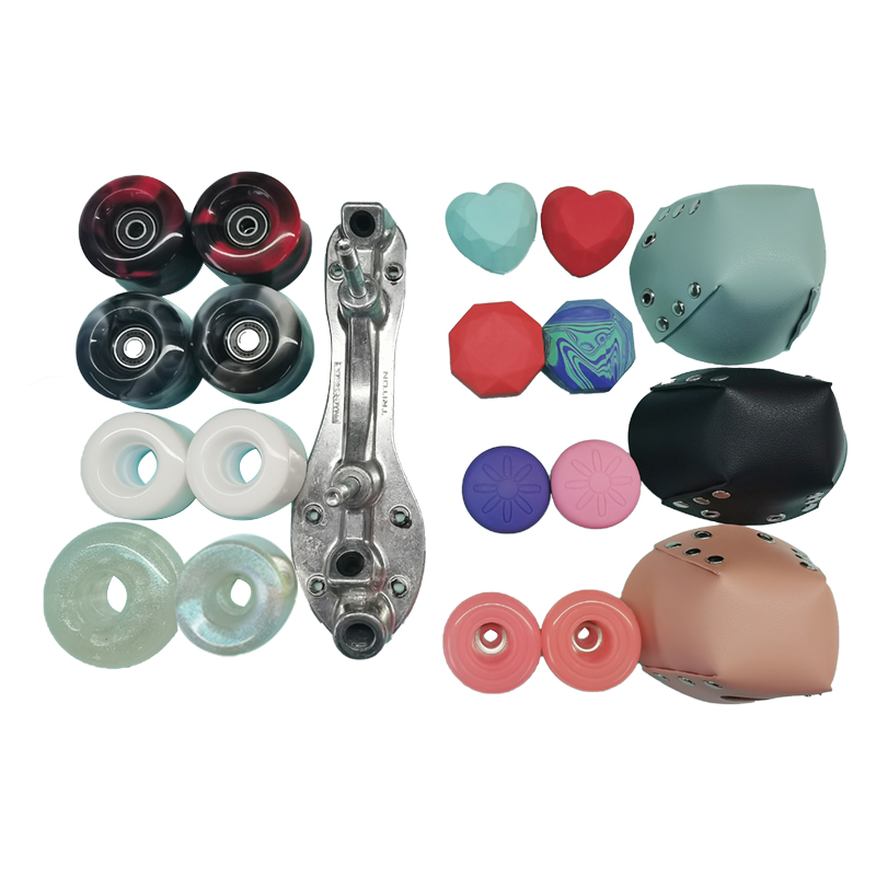58mm * 32mm 85A Quad Roller Skate Wheels вградена колело Вихъл Смес Цветно колело