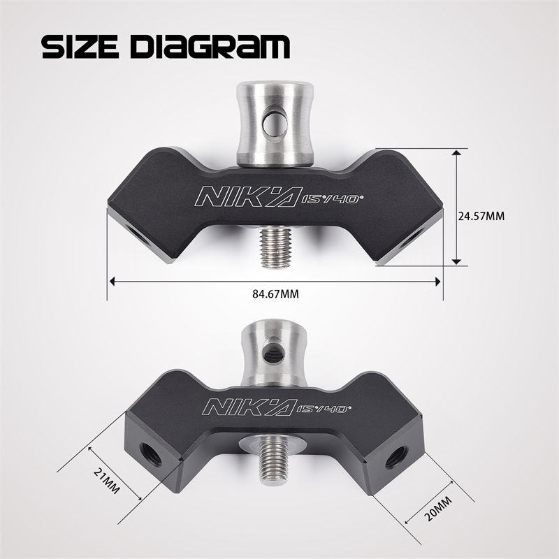 Ника стрелба с лък 240030-04 15Degree 40degree стрелба с лък Recurve лък стабилизатор V-bar