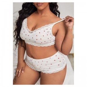 2022 LenCeria Модерна прозрачна дантела Бралета Задайте чрез кухини горещи секси жени бельо