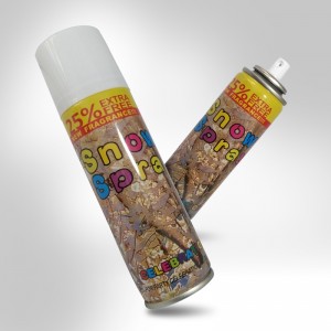 Най-добрата цена 150ml бяла пяна спрей тайван спрей за сняг