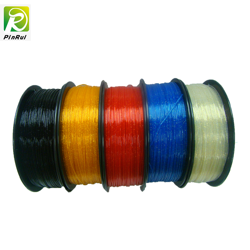 PINRUI 3D принтер 1.75mm платка блестяща блестяща блестяща нишка за 3D принтер