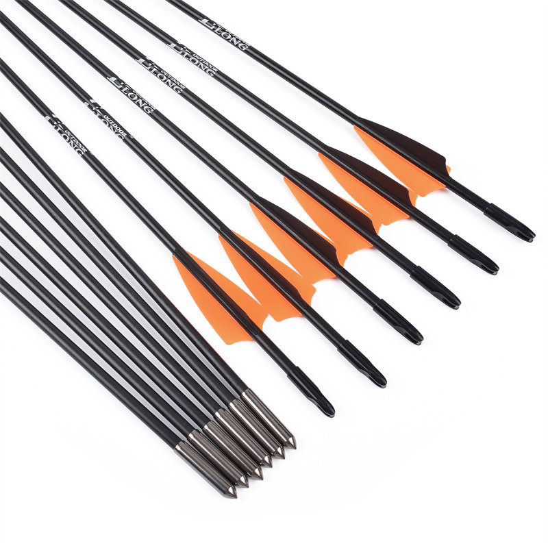 Elongarrow 113157-01 30Inches 6mm стрелба с лък младежки лък Recurve лък фибростъкло arrow