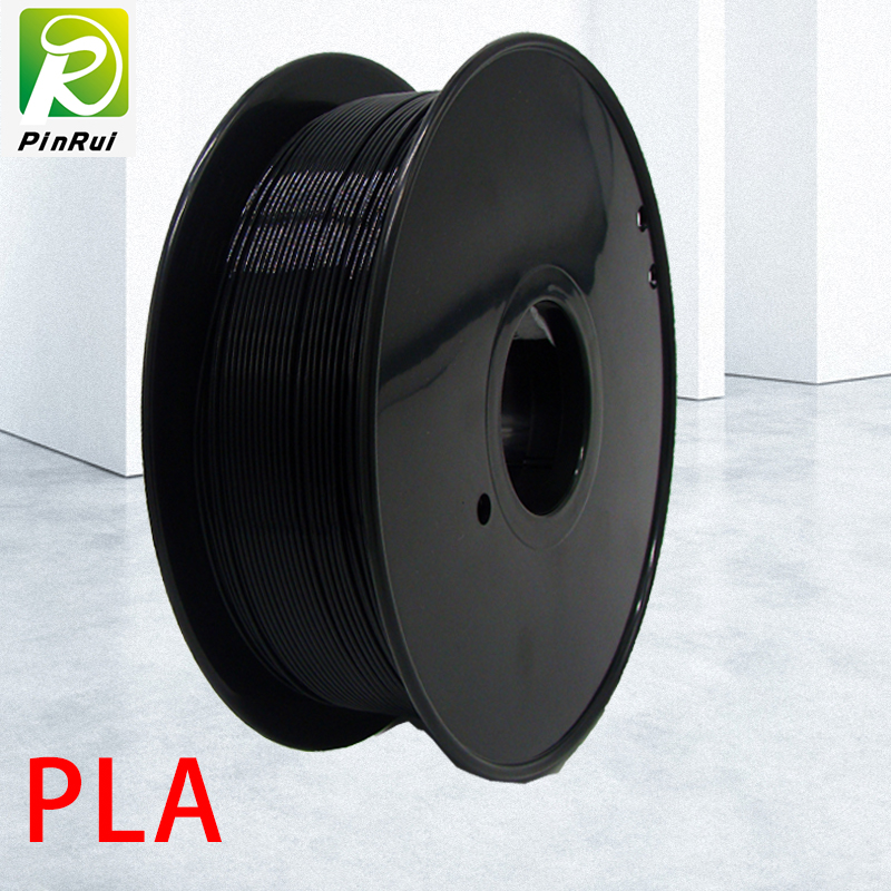 PINRUI високо качество 1KG 3D PLA принтер на влакна черен цвят