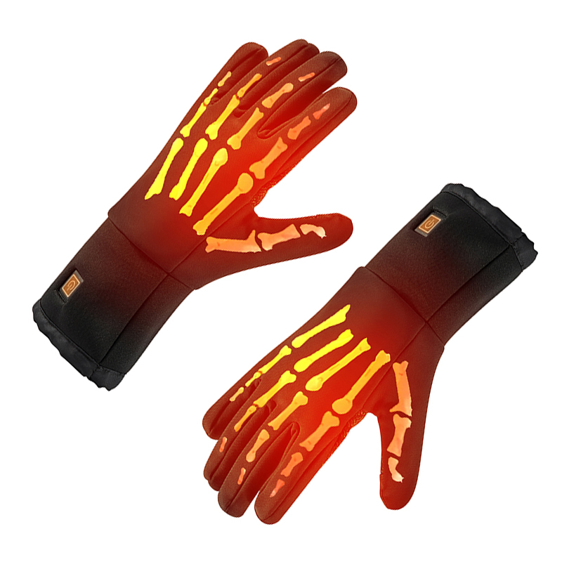 Електрически водоустойчиви топли ръкавици за ски, регулируема температура отоплителни ръкавици за мъжеnwomen