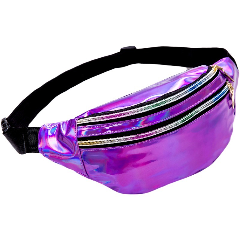 Жени Мода Голямо пространство Водоустойчива туристическа чанта PVC FANNY PACK водоустойчив талия