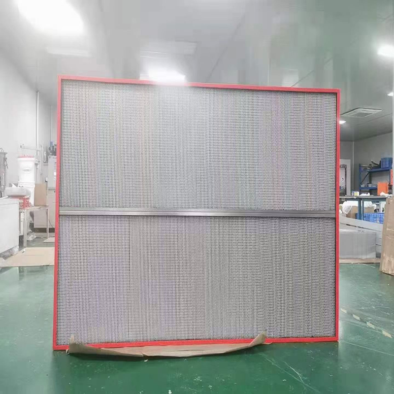 Евтина цена H14 висока температура устойчивост hepa hvac въздушен филтър