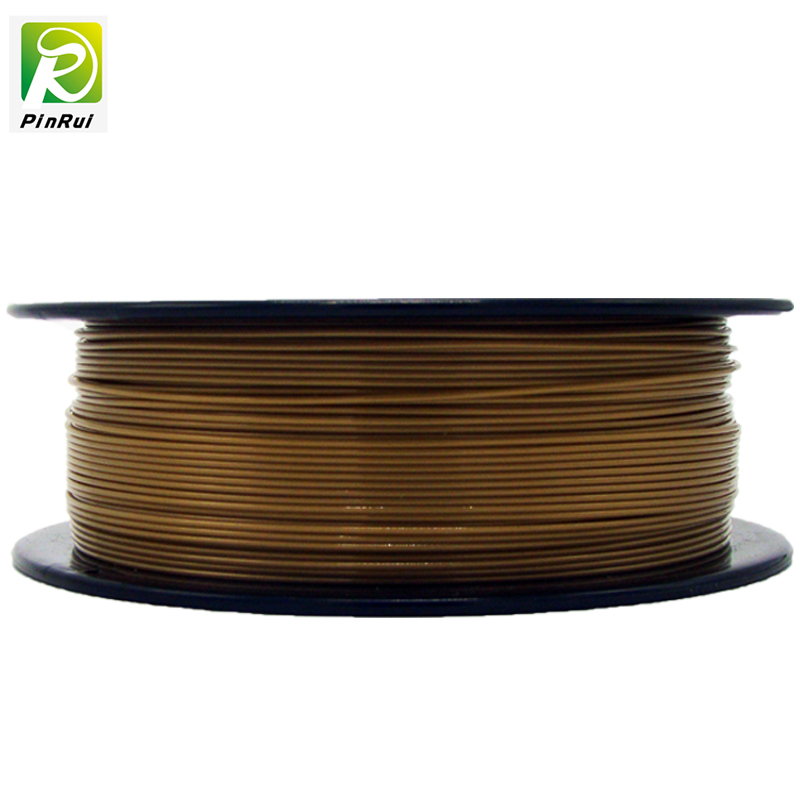 PINRUI високо качество 1kg 3D PLA принтер на влакна златен цвят