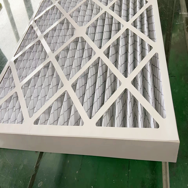 MERV 8 стандартен капацитет на плисен филтър преди HVAC въздушен филтър