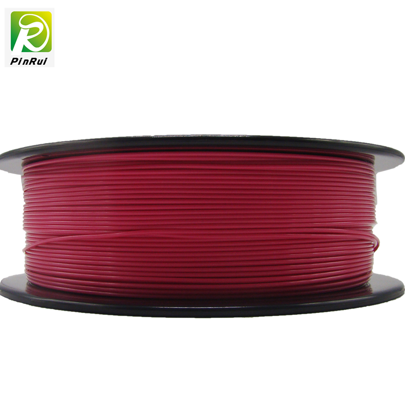 PINRUI високо качество 1kg 3D PLA принтер на влакна тъмно розово
