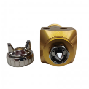 Автоматична мощност въздух спрей пистолет 0,8n1.2 mm дюза промишлени атомизиране на пневматични боя ниско налягане регулируем за ро...