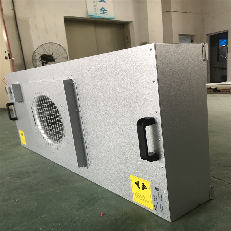 Ламинарен поток HOP HEPA вентилатор HVAC въздушен филтър единица FFU за болница