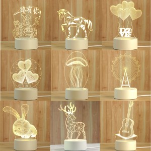 3D нощна светлина