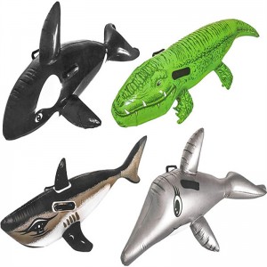 Black Whale надуваем плавателен ред детски плувен пръстен надуваеми китове