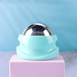 Стоманен масаж ролка топка масажър тяло терапия крак хип релакционер на стреса освобождаване, стреса освобождаване топка, масаж...