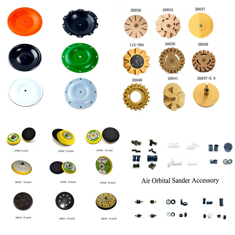 Могат да бъдат персонализирани различни пневматични аксесоари