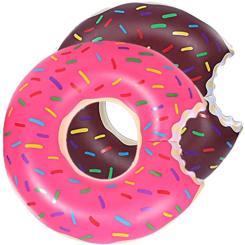 Donuts Children \\\\ на надуваемия балон за плуване на пръстени, тръба за плувен пръстен