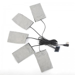 Производител високо качество 5V 7.4V електрически въглеродни влакна за облекло