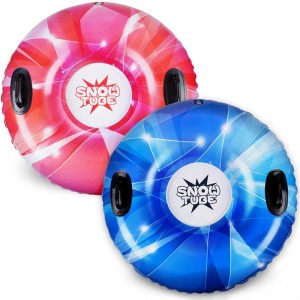 Зима на открито родители-детски интерактивни играчки деца,nffatable снежна тръба