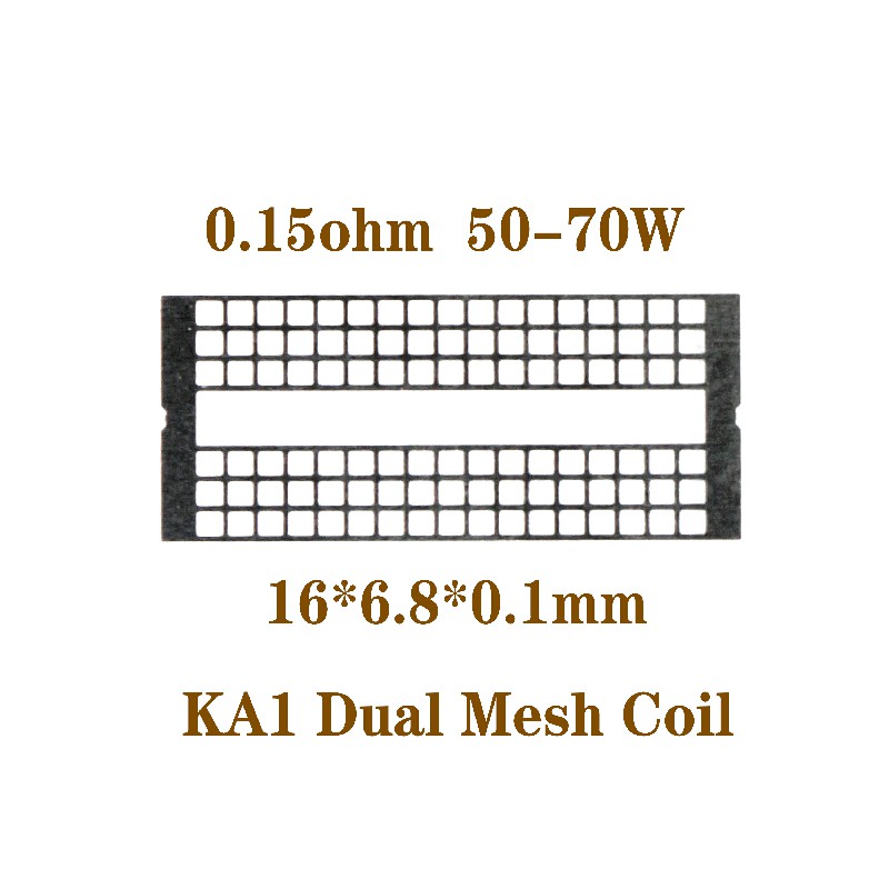 10pcs Мрежови бобини A1 0.15ohm нагревателна бобина