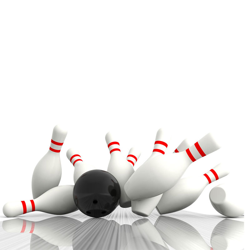 Надулният боулинг комплект включва една голяма топка и 6 надуваеми боулинг щифтове Jumbo Bowling Set игра за деца