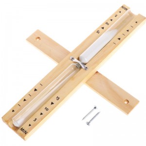 Часовник на часовника на сауна, часовник на сауна, сауна оборудване 15 минути дърво сауна часовник часовник часовник таймер часов...