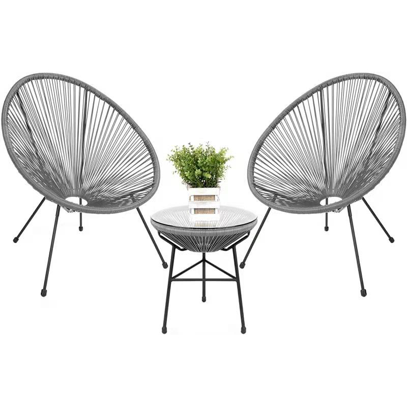 Стомана&ракита 3pcs диван N-007