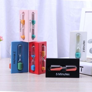 3-в-1 3/5/7 минута триъгълна дървена пясъчна пясъчна часованица Деца часовник часовник Таймер Sandglass Home Decoration Ampulheta Secret Gift