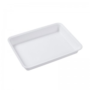 Розова правоъгълна форма по поръчка силиконова храна за храна