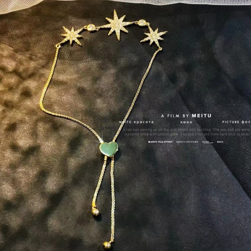 Tuochen Jewelry Fashion Нов дизайн 18K/14K/10K Златна диамантена звезда гривна