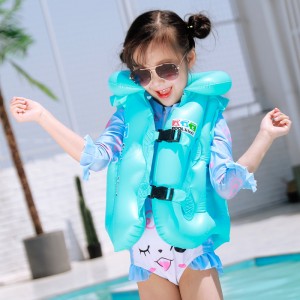 Спасително яке на детска жилетка с голяма плавателна жилетка Лека бебешка пръстен за плуване