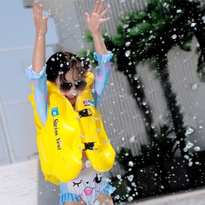 Спасително яке на детска жилетка с голяма плавателна жилетка Лека бебешка пръстен за плуване