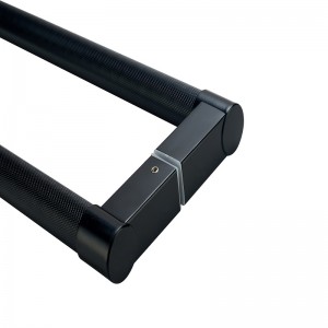 SS-022 Висококачествена двустранна кръгла кръгла Galss издърпване на вратата, неръждаема стомана Модерна дръжка на входната дръжка н...