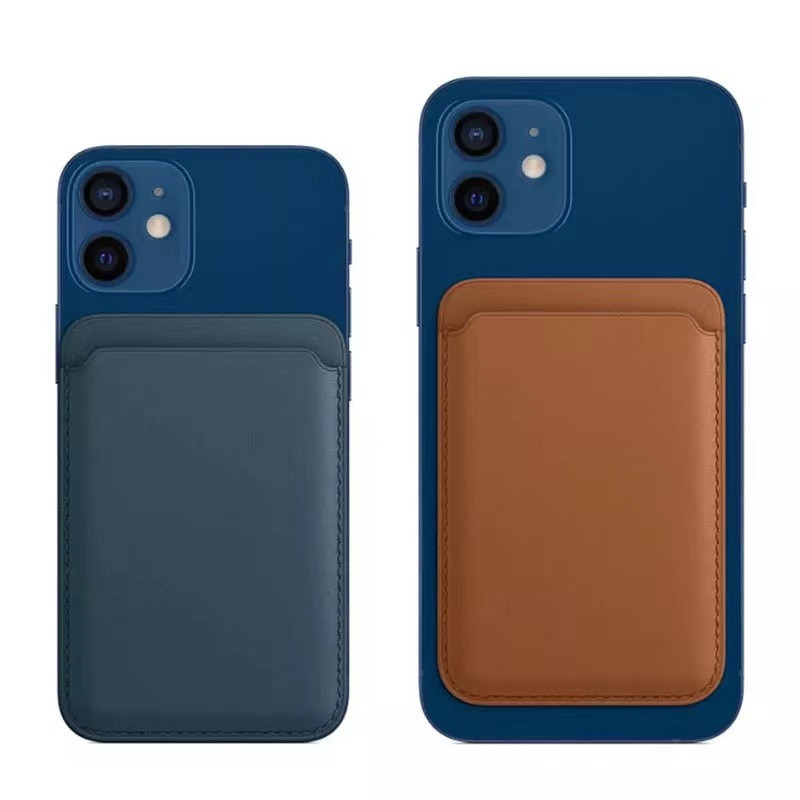 Подходящ за чанта за магнитна карта на Apple Magsafe Magnety Accessory Iphone13 Защитен калъф Кожата iPhone13Pro чанта за визитна картичка