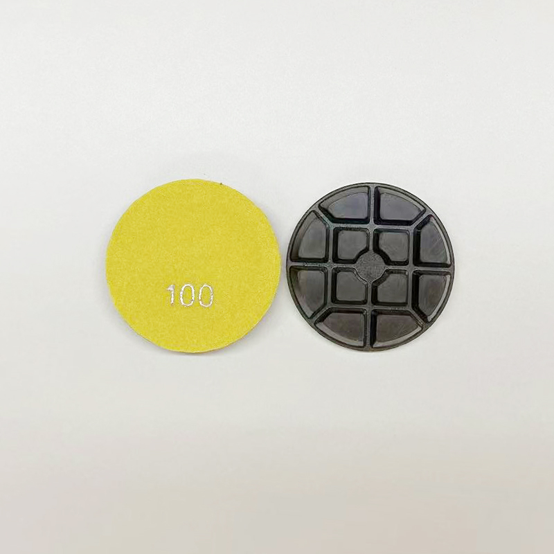 Бетонна смола шлифовъчна диска 100#/concrete смола oolishing pad#/diamond смола смола шлифовъчен диск