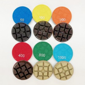 Бетонна смола шлифовъчна диска 100#/concrete смола oolishing pad#/diamond смола смола шлифовъчен диск