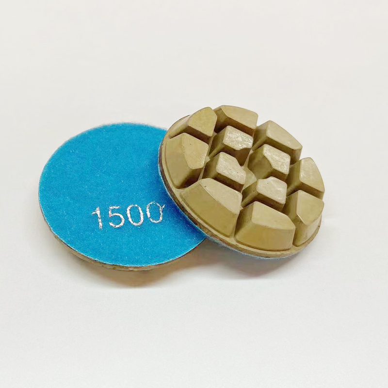 Бетонна смола шлифовъчна диска 1500#/concrete смола с подложка#/diamond смола шлифовъчен диск