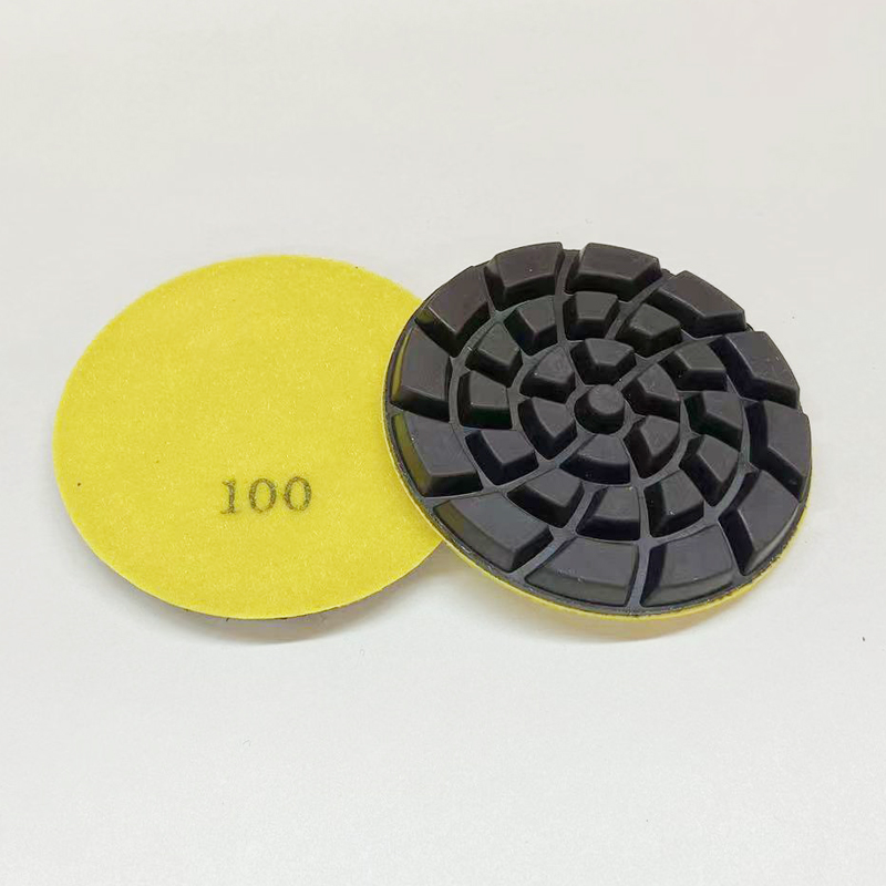 Бетонна смола шлифовъчна диска 100#/concrete смола олинг подложка 100#/diamond смола смола шлифовъчен диск