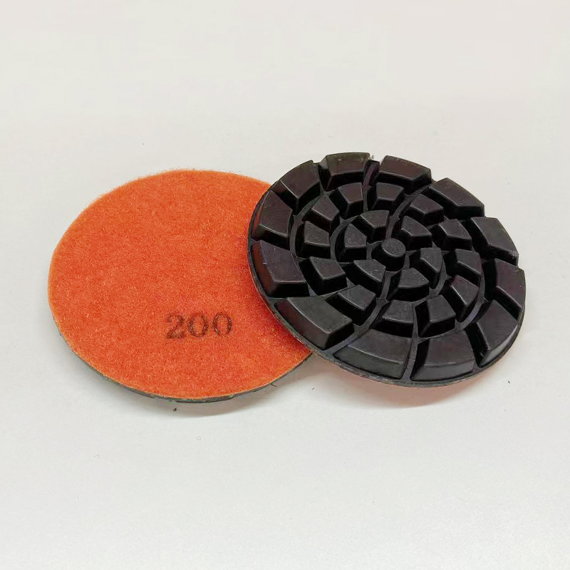 Бетонна смола шлифовъчна диска 200#/concrete смола oolishing pad#/diamond смола смола шлифовъчен диск