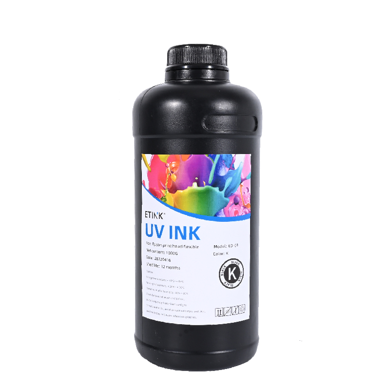 UV-LED мекото мастило е подходящо за печатащата глава на Epson за печат на кожа
