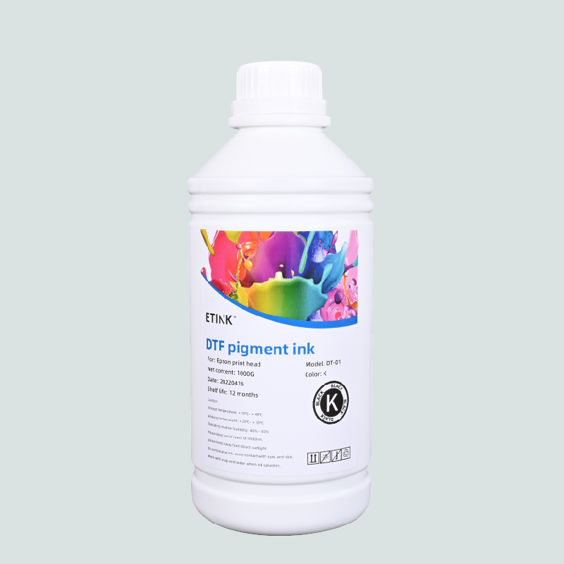 DTF пигментно мастило за пренос на топлопреминаване на Epson Printhead