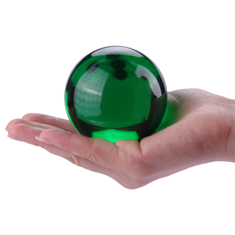 насипни 40 50 мм твърд кръгъл прозрачен малък жонглиран червено синьо полупрозрачно сфери топки акрилни кристални топчета с топче