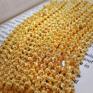 18k златна гривна, готова за изпращане